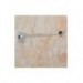 Contemporary Brass Electroplated Finish Faucet Accessory