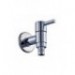 Contemporary Chrome Finish Brass Washing Machine Tap Faucet Accessory