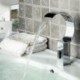 Contemporary Bathroom Sink Waterfall  Automatic  Tap with  Sensor
