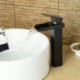 American Standard Centerset Single Handle One Hole in Oil-rubbed Bronze Bathroom Sink Tap