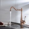 Copper Traditional Period Single Ceramic Lever Kitchen Sink Mixer Tap