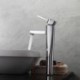 Vessel Single Handle One Hole in Chrome Bathroom Sink Tap
