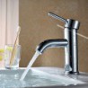 High Quality Chrome Finish Brass Sink Tap - Silver