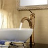 Centerset Single Handle One Hole in Antique Brass Bathroom Sink Tap