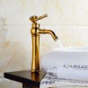 American Standard Widespread Single Handle One Hole in Rose Gold Bathroom Sink Tap