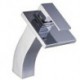 Centerset Single Handle One Hole in Chrome Bathroom Sink Tap