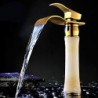 American Standard Centerset Single Handle One Hole in Ti-PVD Bathroom Sink Tap