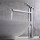 Centerset Single Handle One Hole in Chrome Bathroom Sink Tap