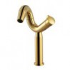 Vessel Single Handle One Hole in Antique Brass Bathroom Sink Tap