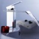 Centerset Single Handle One Hole in Chrome Bathroom Sink Tap