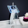 Vessel Single Handle One Hole in Chrome Bathroom Sink Tap