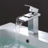 Centerset Single Handle One Hole in Chrome Bathroom Sink Tap