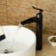 American Standard Centerset Single Handle One Hole in Oil-rubbed Bronze Bathroom Sink Tap
