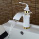 American Standard Centerset Single Handle One Hole in Painting Bathroom Sink Tap
