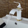 American Standard Centerset Single Handle One Hole in Painting Bathroom Sink Tap