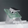 Centerset Single Handle One Hole in Chrome Bathroom Sink Tap