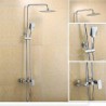 Wall Mounted Single Handle One Hole in Chrome Shower Tap