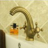 American Standard Centerset Two Handles One Hole in Antique Bronze Bathroom Sink Tap
