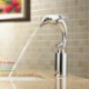 Bathroom Sink Tap in Contemporary Design Cold Sensor Chrome Finish Tap