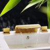 Contemporary Waterfall Brass Ti-PVD Bathroom Sink Tap
