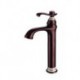 Centerset Single Handle One Hole in Oil-rubbed Bronze Bathroom Sink Tap