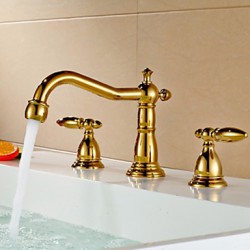 Bathroom Gold finish Dual...