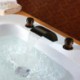 Deck Mount Oil-Rubbed Bronze Finish  Waterfall Basin Tap