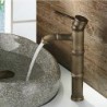 Centerset Single Handle One Hole in Antique Brass Bathroom Sink Tap