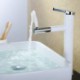 Widespread Single Handle One Hole in Chrome Bathroom Sink Tap