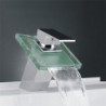 Centerset Single Handle One Hole in Chrome Bathroom Sink Tap