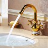 Bathroom Sink Tap with Ti-PVD finish Antique design Tap