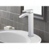 American Standard Vessel Single Handle One Hole in Chrome Bathroom Sink Tap