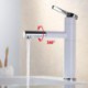 Widespread Single Handle One Hole in Chrome Bathroom Sink Tap