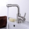 Centerset Single Handle One Hole in Chrome Bathroom Sink Tap