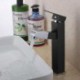 Art Deco / Retro Pullout Spray Brass Painting Bathroom Sink Tap
