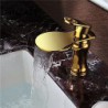 Widespread Single Handle One Hole in Ti-PVD Bathroom Sink Tap