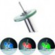 LED Bathroom Tap Waterfall Glass Vessel Lavatory One Hole/Handle Mixer Tap