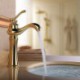 Antique Finish Brass One Hole Single Handle Bathroom Sink Tap