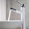 Widespread Single Handle One Hole in Chrome Bathroom Sink Tap