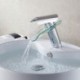 Bathroom Sink Tap in Glacier Bay Design Glass Spout Waterfall Tap
