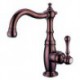 Centerset Single Handle One Hole in Rose Gold Bathroom Sink Tap