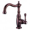 Centerset Single Handle One Hole in Rose Gold Bathroom Sink Tap