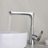Centerset Single Handle One Hole in Chrome Bathroom Sink Tap