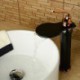 American Standard Centerset Single Handle One Hole in Oil-rubbed Bronze Bathroom Sink Tap