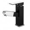 Widespread Single Handle One Hole in Painting Bathroom Sink Tap