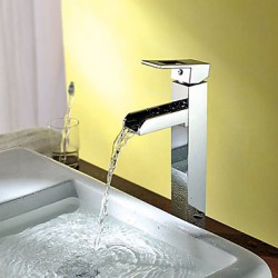 Waterfall Bathroom Sink Tap...