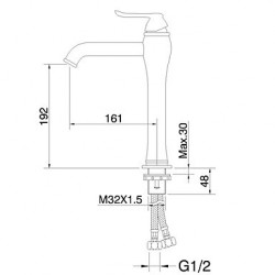 Vessel Single Handle One...