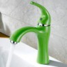 Centerset Single Handle One Hole in Painting Bathroom Sink Tap