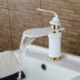 American Standard Centerset Single Handle One Hole in Painting Bathroom Sink Tap