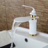 American Standard Centerset Single Handle One Hole in Painting Bathroom Sink Tap